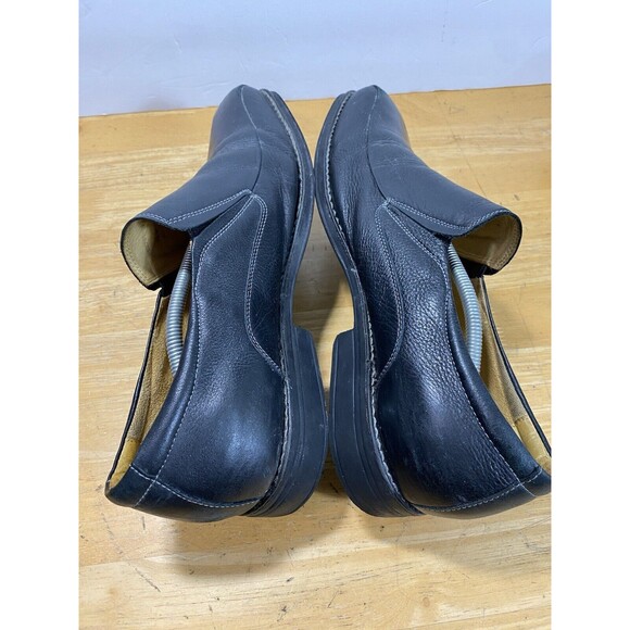 Sandro Moscoloni 17741LV Brazilian Black Leather Slip-on Dress Loafer Size 13 - Picture 7 of 10